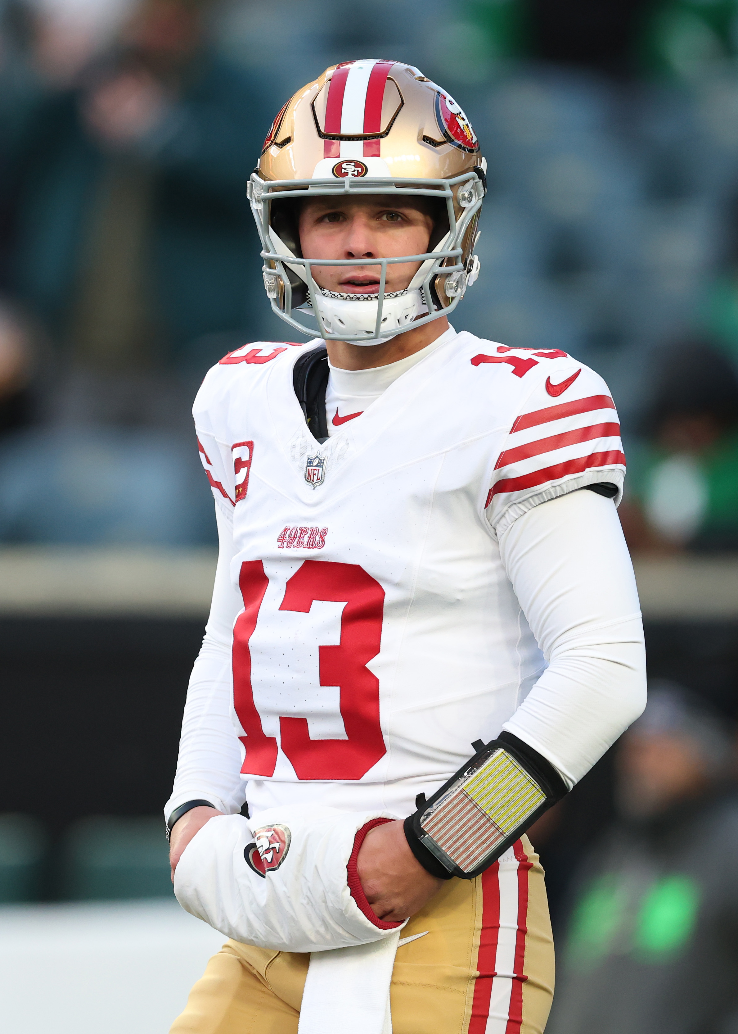 San Francisco 49ers quarterback Brock Purdy
